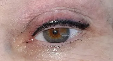 Ojos: delineado y relleno